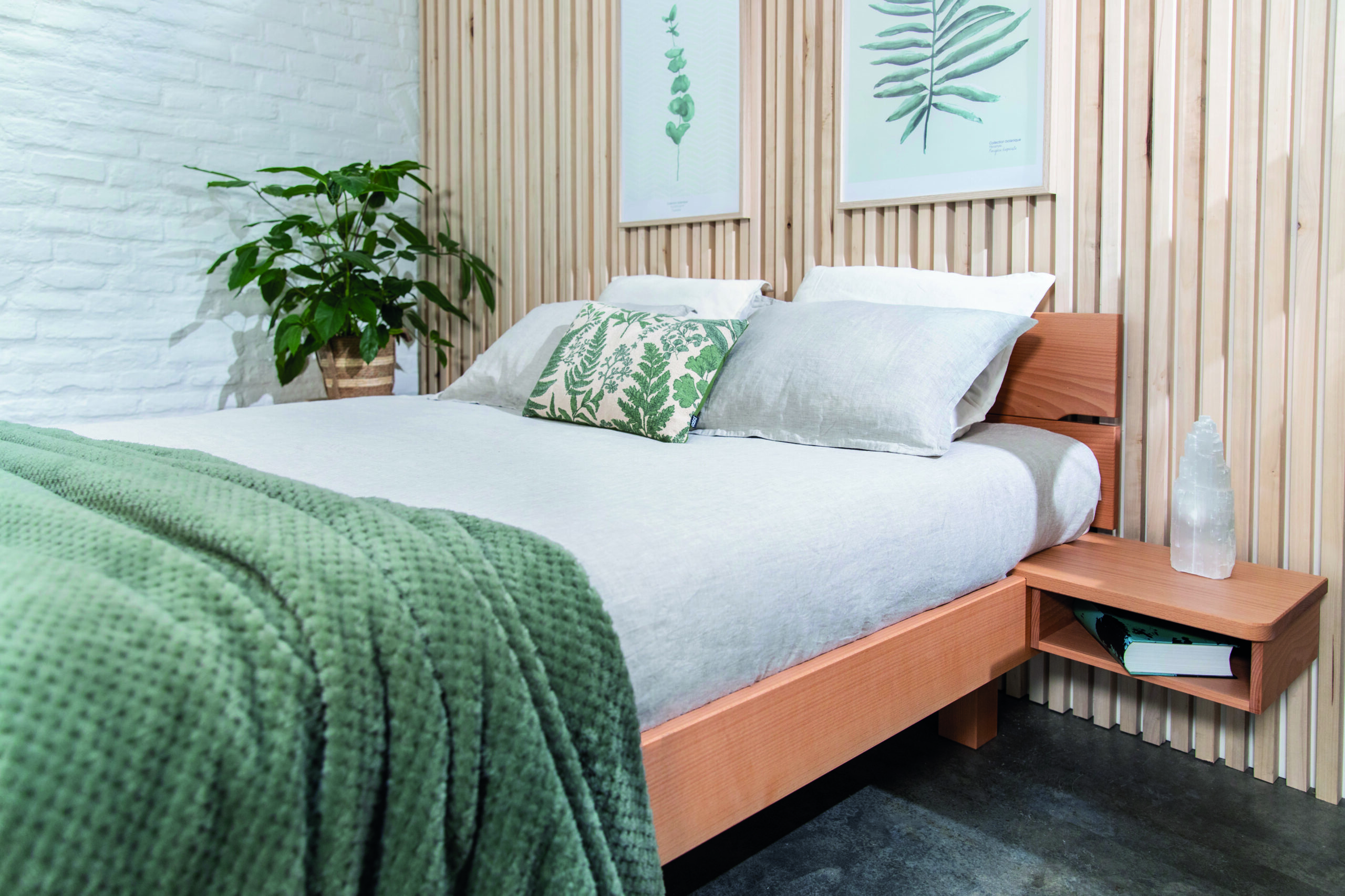 literie naturelle - mobilier artisanal