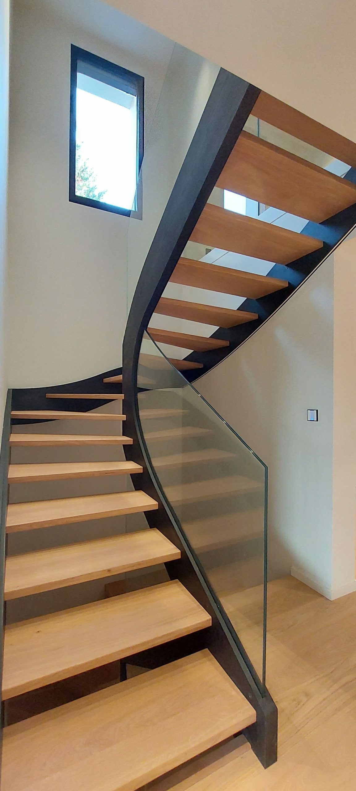 escalier en bois sur mesure